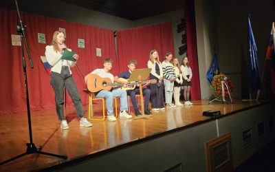 Učenci sodelovali na kulturni prireditvi ob 80. obletnici osvoboditve